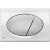 Кнопка для инсталляции хром глянец/хром матовый Alca Plast M73